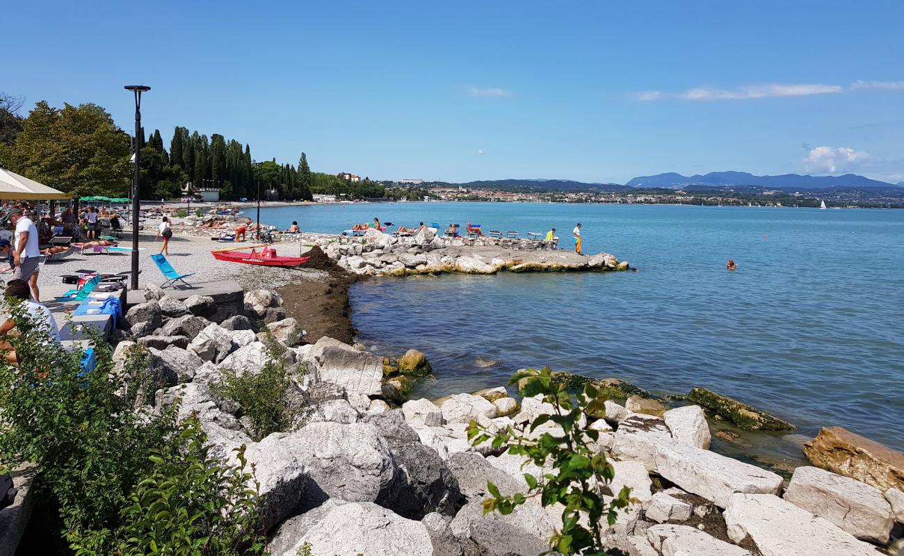 Photo of Spiaggia di Rivoltella with gray fine pebble surface