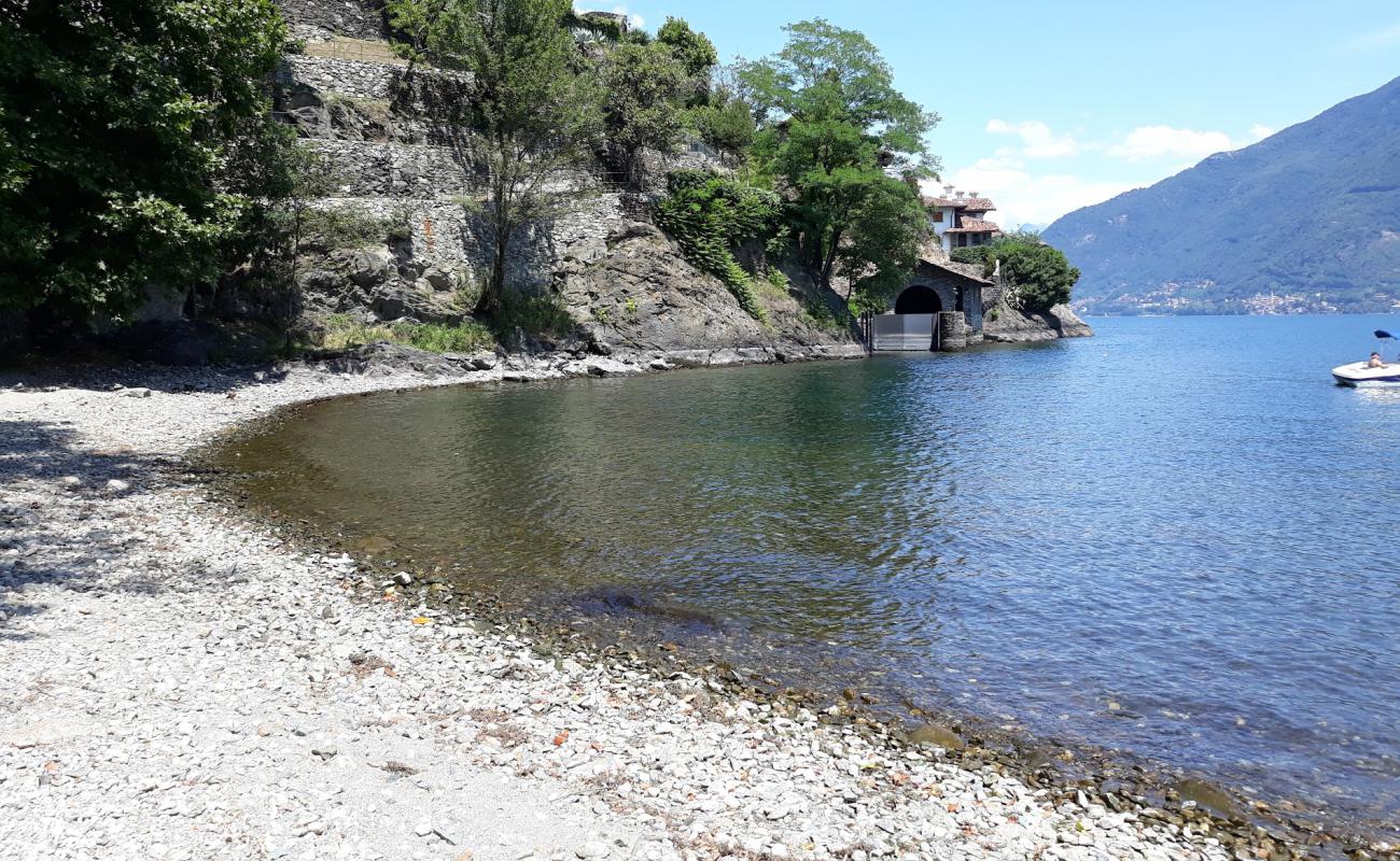 Photo of Spiaggia Santa Maria Rezzonico with gray pebble surface