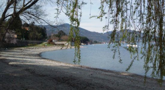 Spiaggia sul lago Maggiore