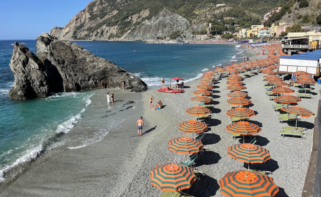 Photo of Fegina Beach with bright sand surface