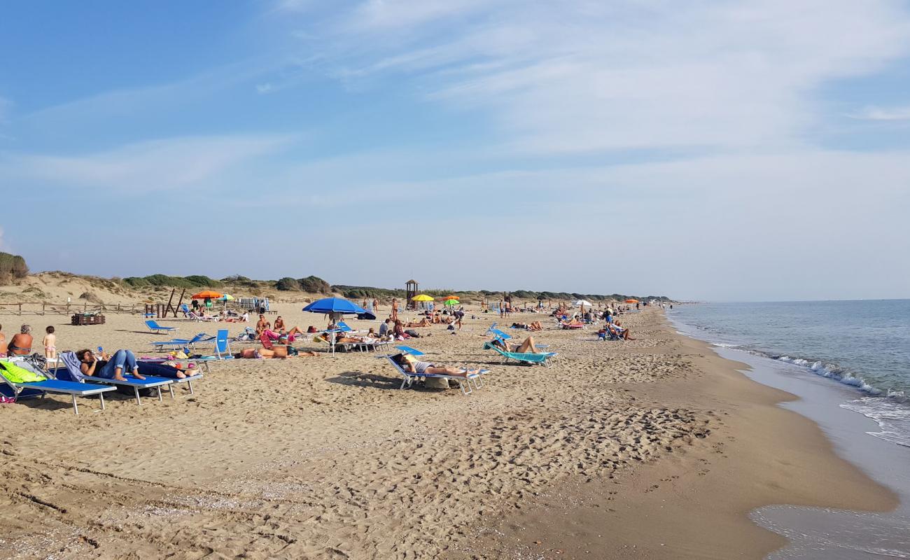 Photo of Capocotta Beach with bright sand surface