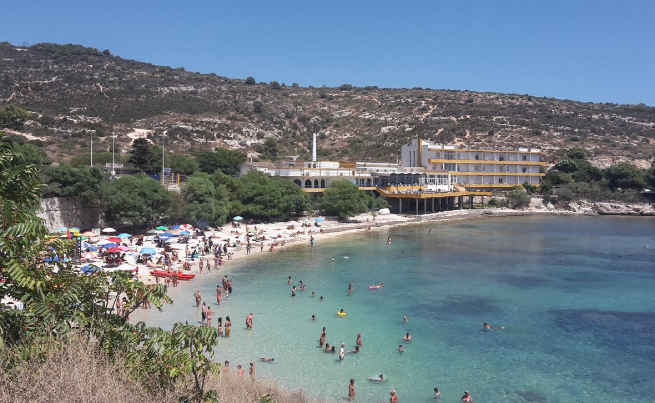 Photo of Calamosca Beach with bright sand surface