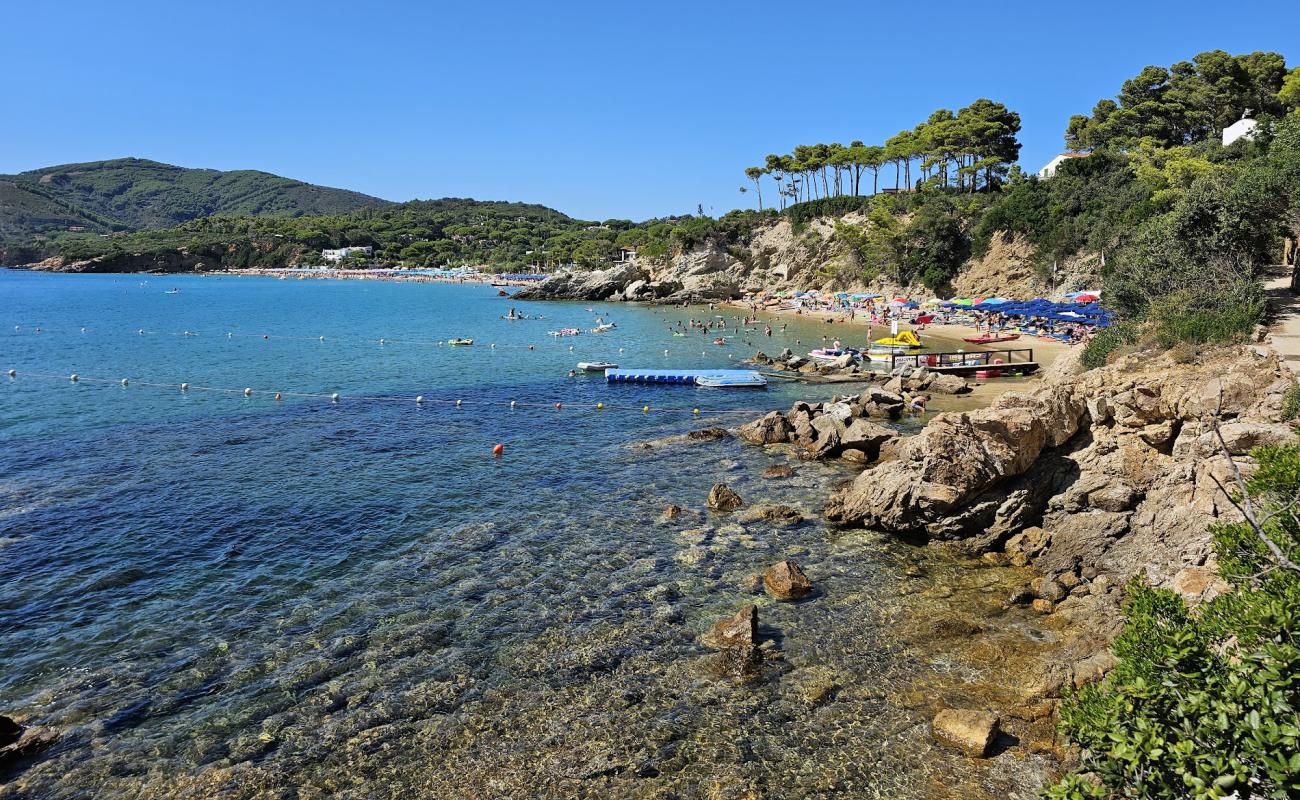 Photo of Spiaggia Le Calanchiole with bright sand surface