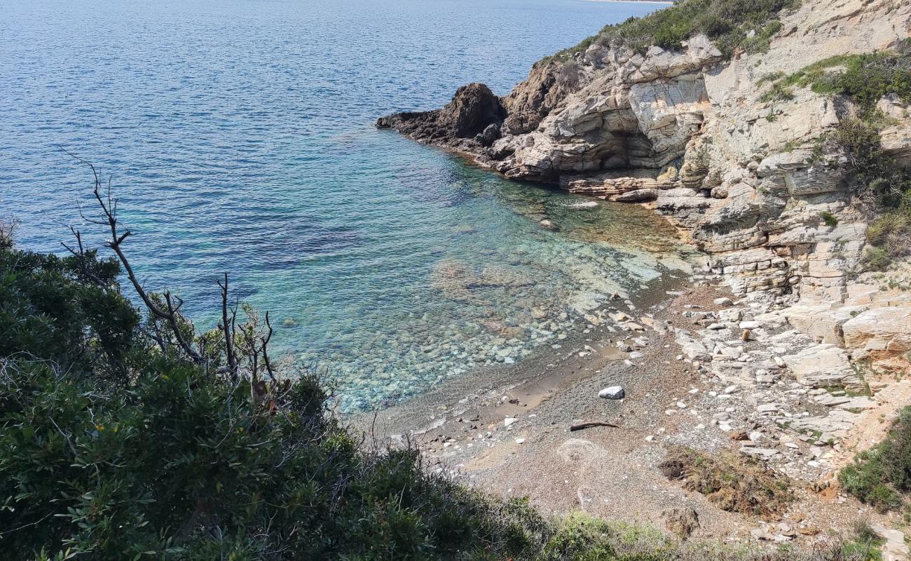 Photo of Cala Chiara with rocks cover surface