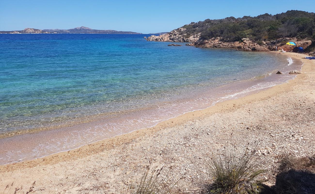 Photo of Spiaggia dei Corbezzoli with bright sand surface