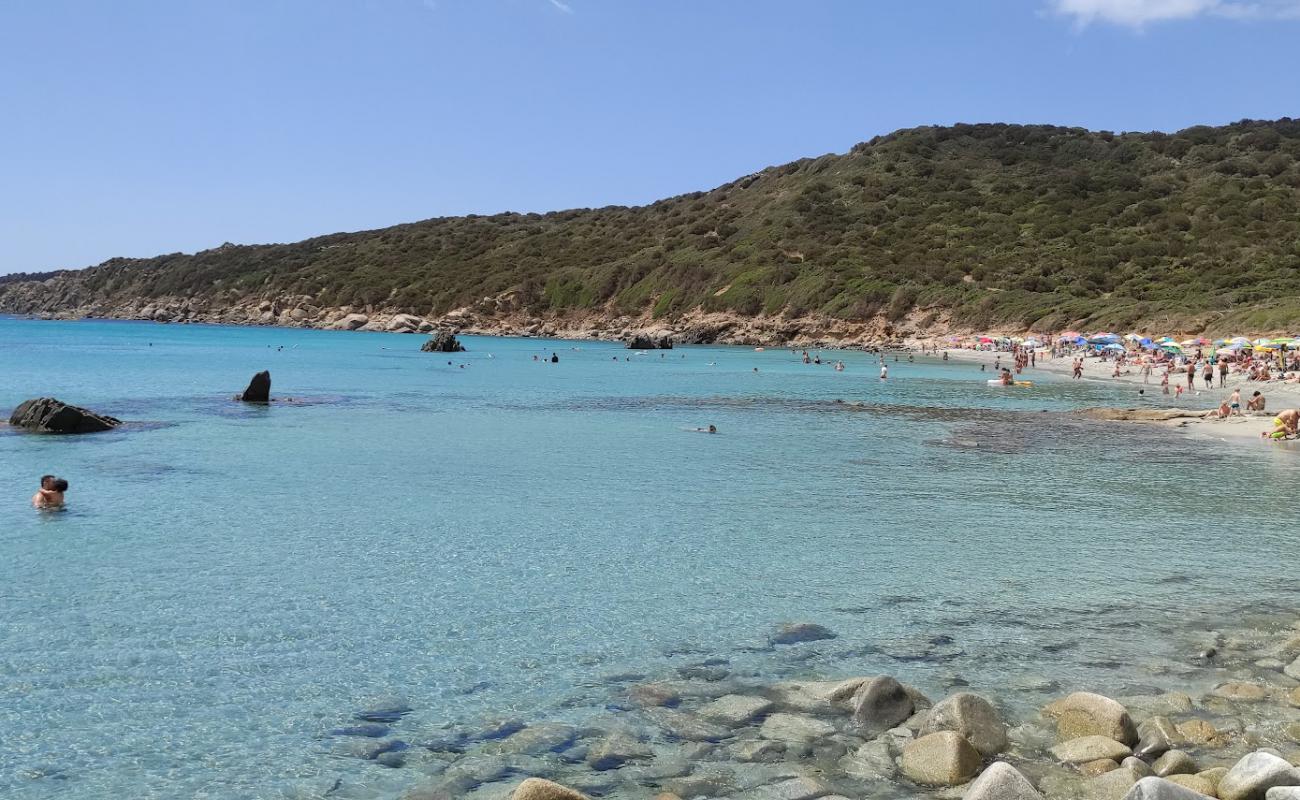 Photo of Spiaggia di Capo Carbonara with bright sand surface