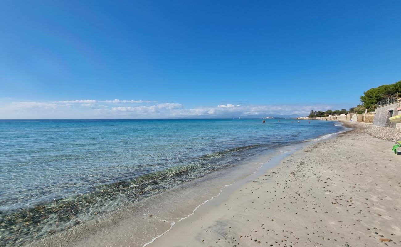 Photo of Spiaggia di Capitana with bright sand surface