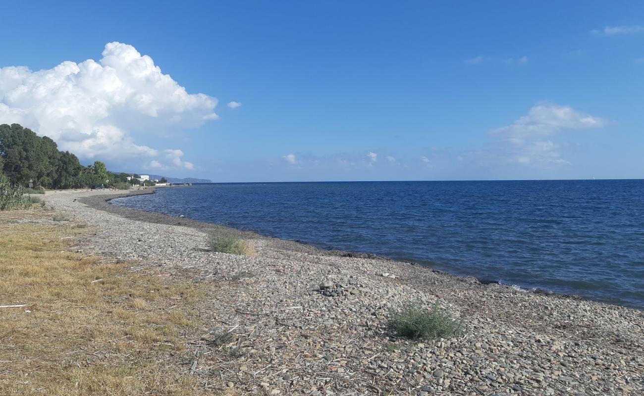 Photo of Spiaggia Sa Tiacca with gray fine pebble surface