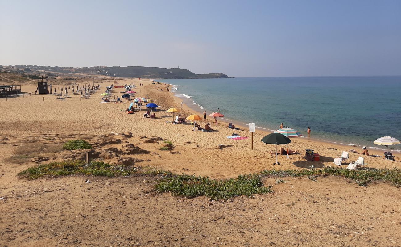 Photo of Spiaggia di Pistis with bright sand surface