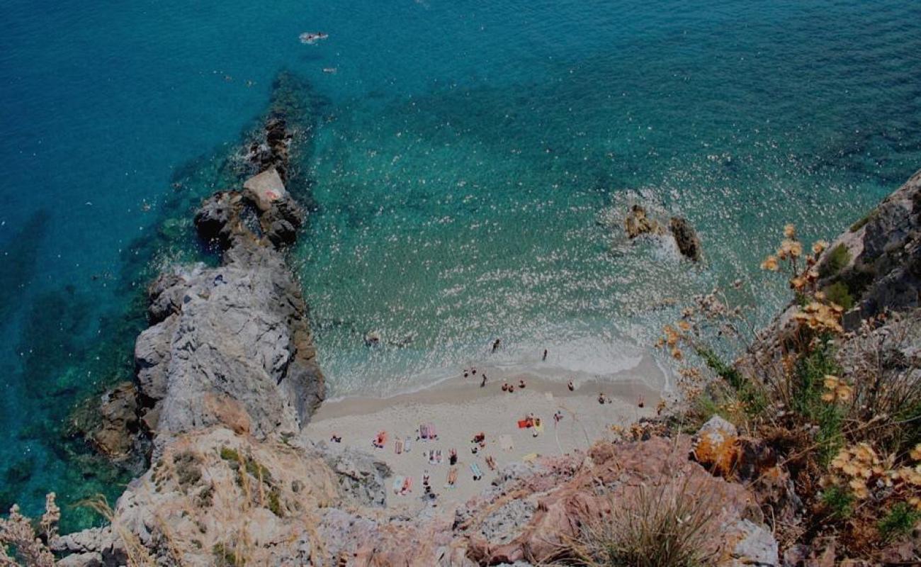 Photo of Spiaggia di Punta Crena with gray fine pebble surface