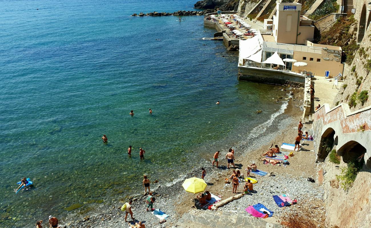 Photo of Spiaggia sotto Piazza Bovio with rocks cover surface