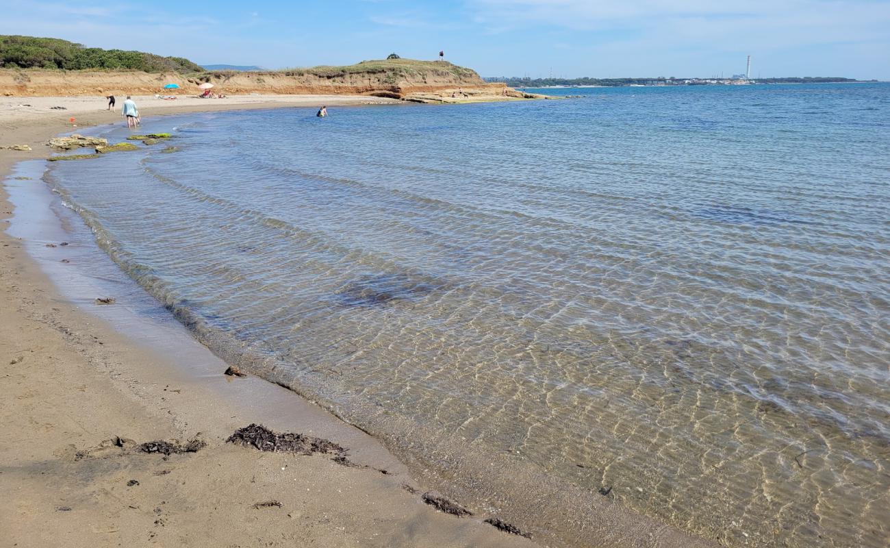 Photo of Punta delle Quaglie Lido with gray sand surface