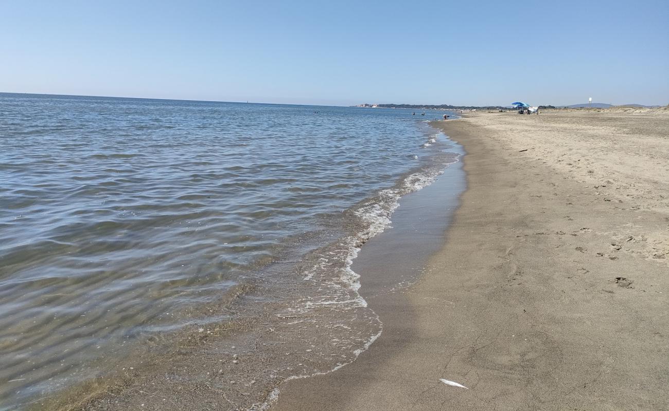 Photo of Spiaggia Ospedale Bambin Gesu with gray sand surface