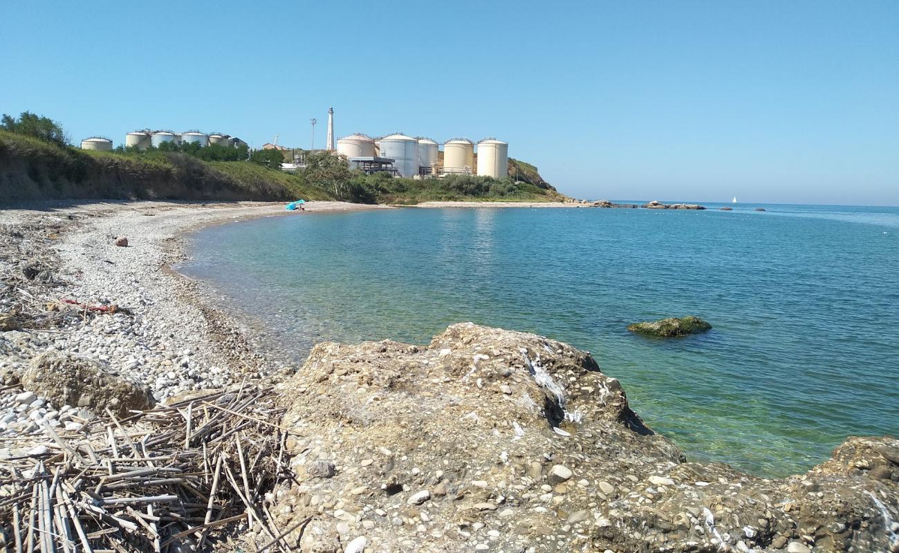 Photo of Spiaggia della Foce Lebba with gray pebble surface