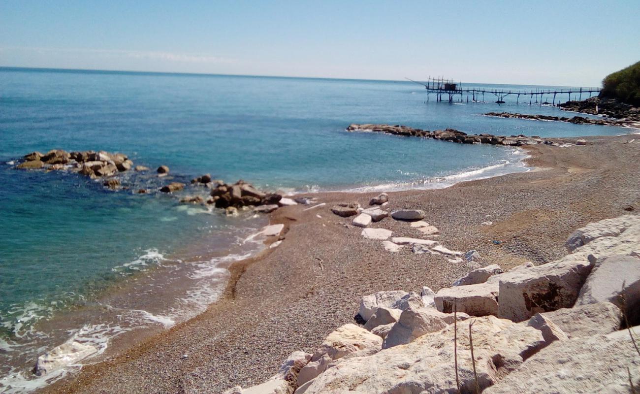 Photo of Spiaggia del Promontorio Dannunziano with gray pebble surface