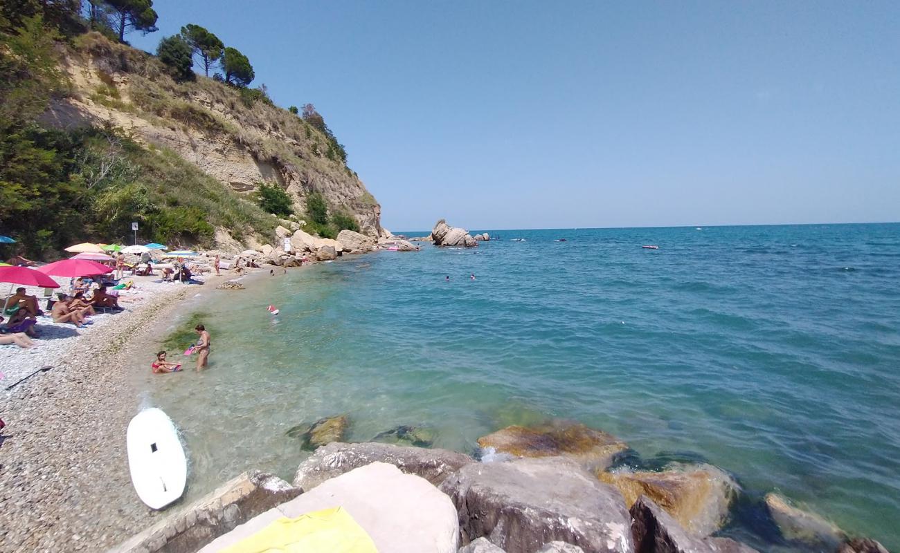 Photo of Spiaggia di Punta Acquabella with gray pebble surface