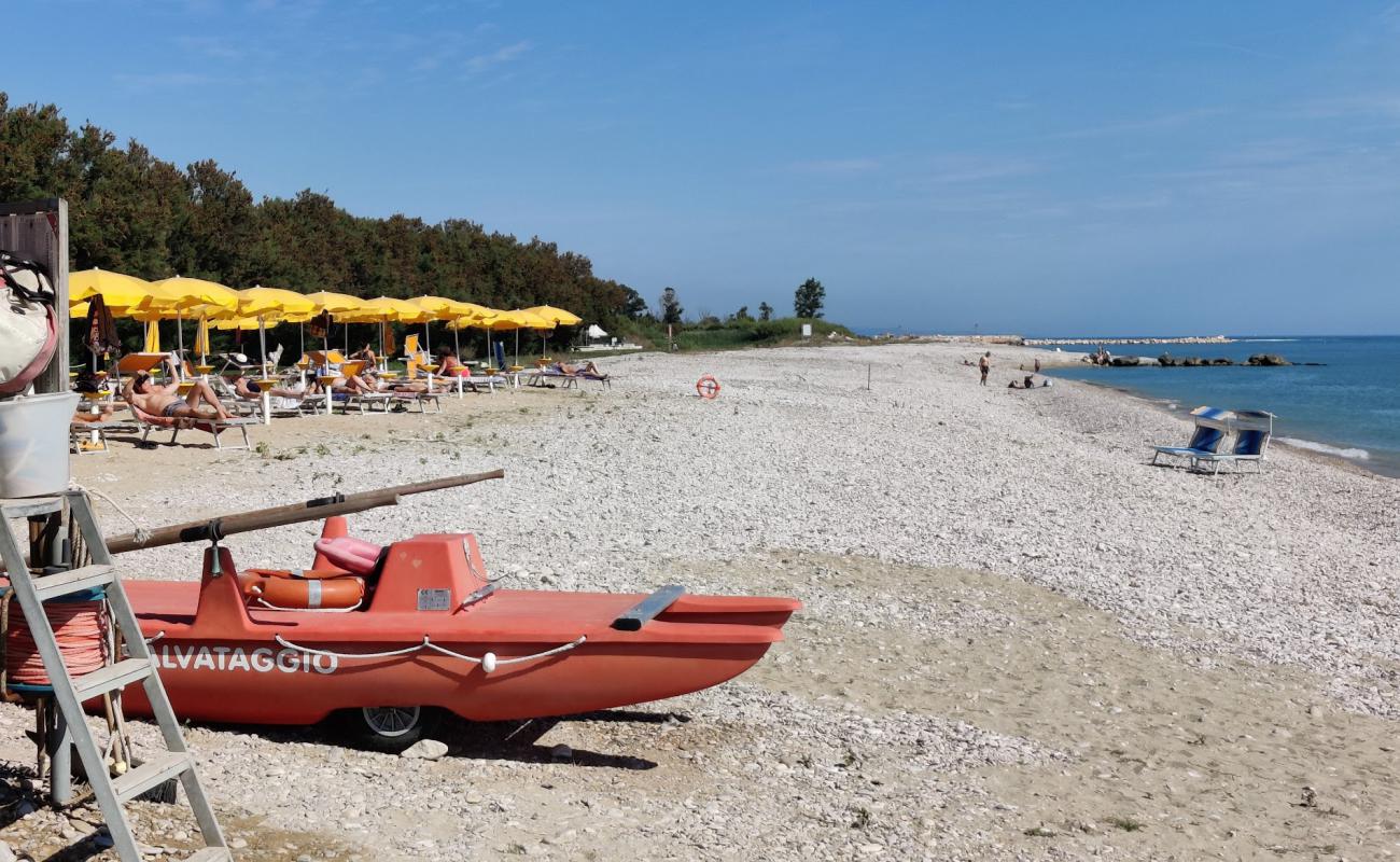 Photo of Spiaggia di Scerne with gray sand &  pebble surface