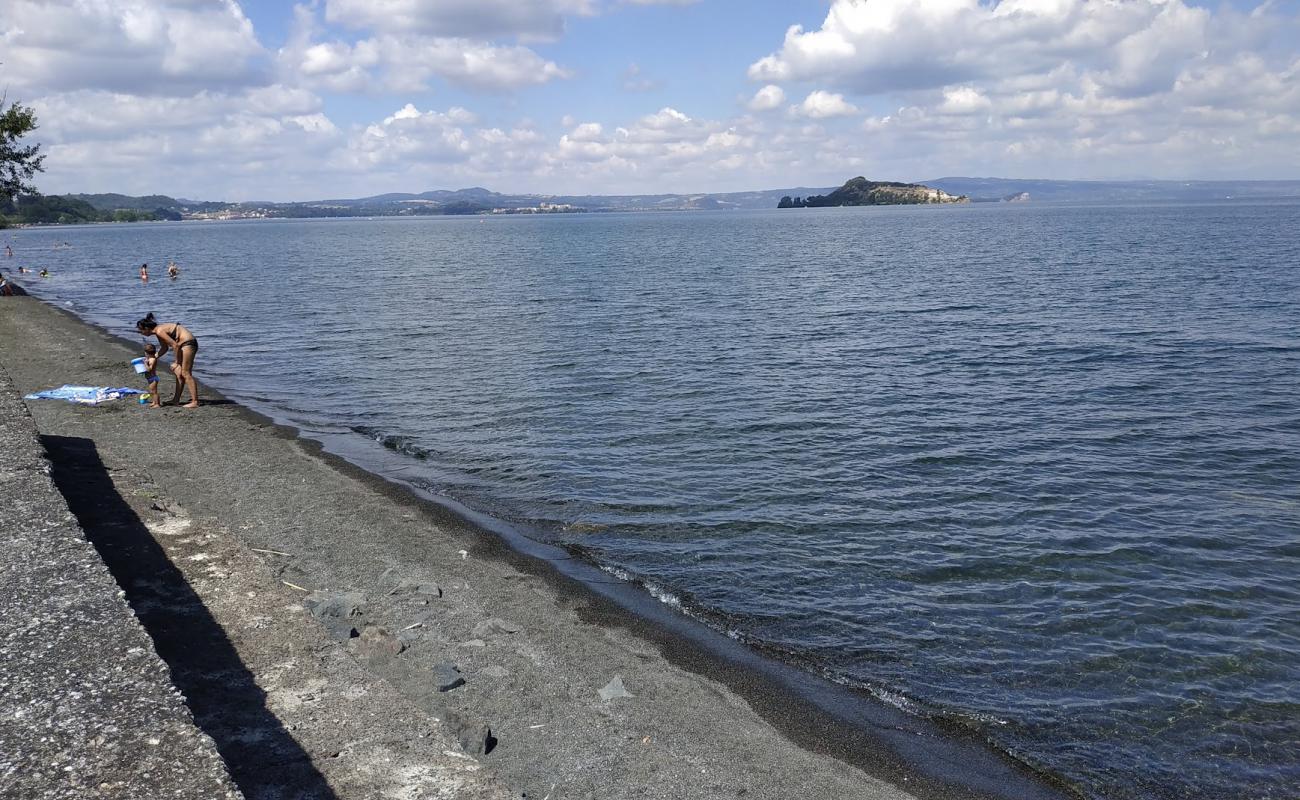 Photo of Spiaggia di Montefiascone with gray sand surface