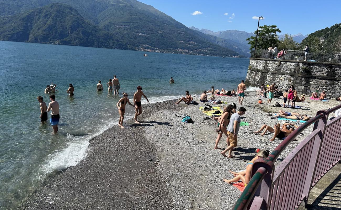 Photo of Spiaggia di Varenna with gray pebble surface