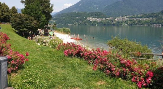 Spiaggia libera Valcanover