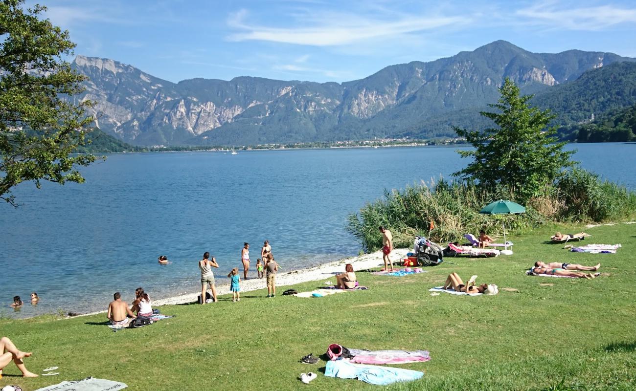 Photo of Spiaggia Punta Indiani with gray fine pebble surface