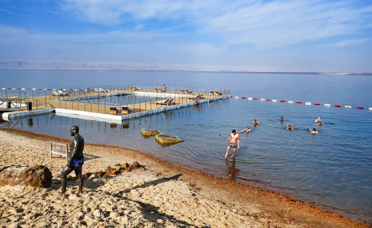 Photo of Hilton Dead Sea Beach with bright sand surface