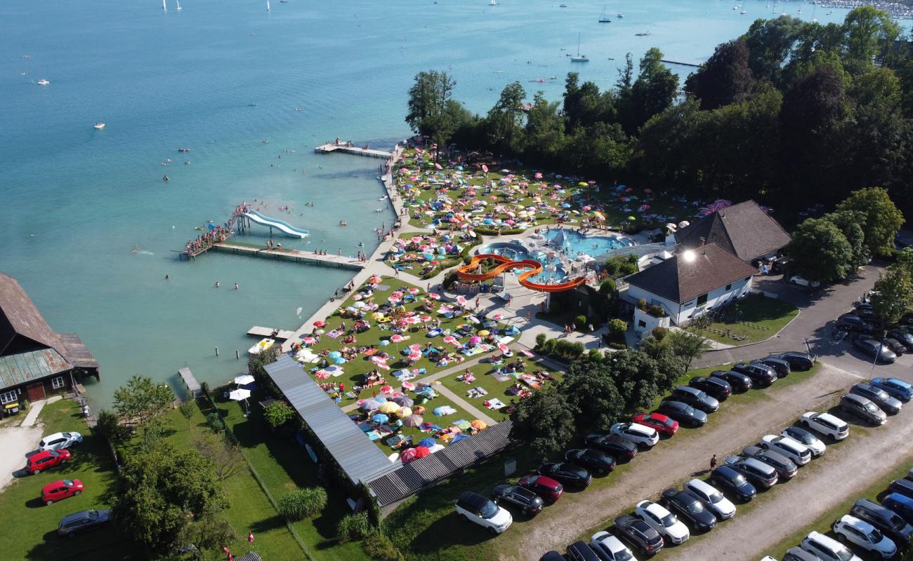 Photo of Erlebnisbad Attersee with grass surface