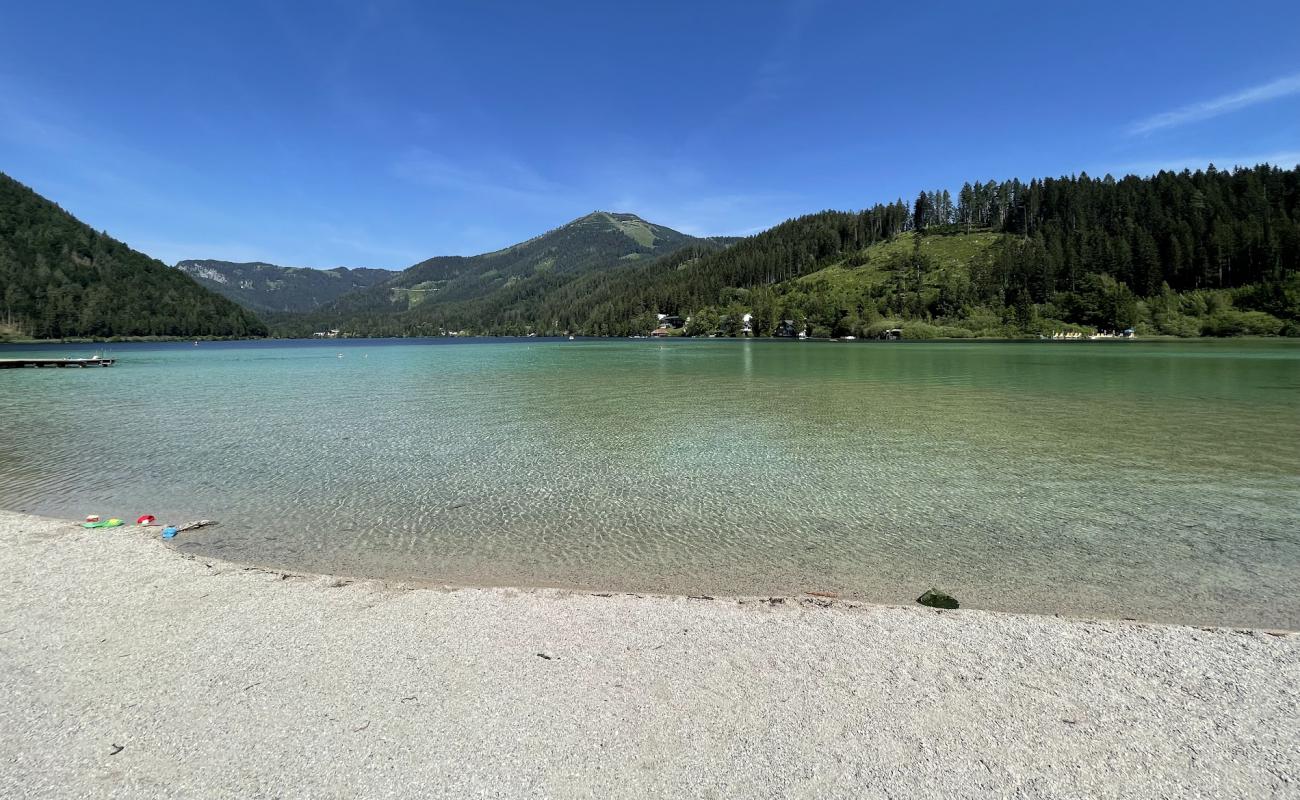 Photo of Badestrand Erlaufsee with gray pebble surface