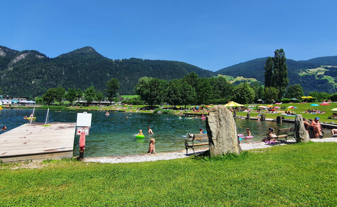 Photo of Naturbadesee with grass surface