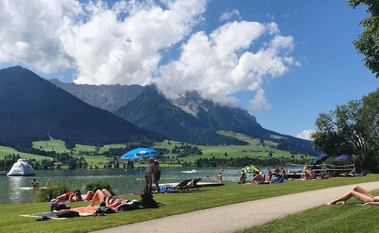 Photo of Promenade Walchsee Badestelle with grass surface