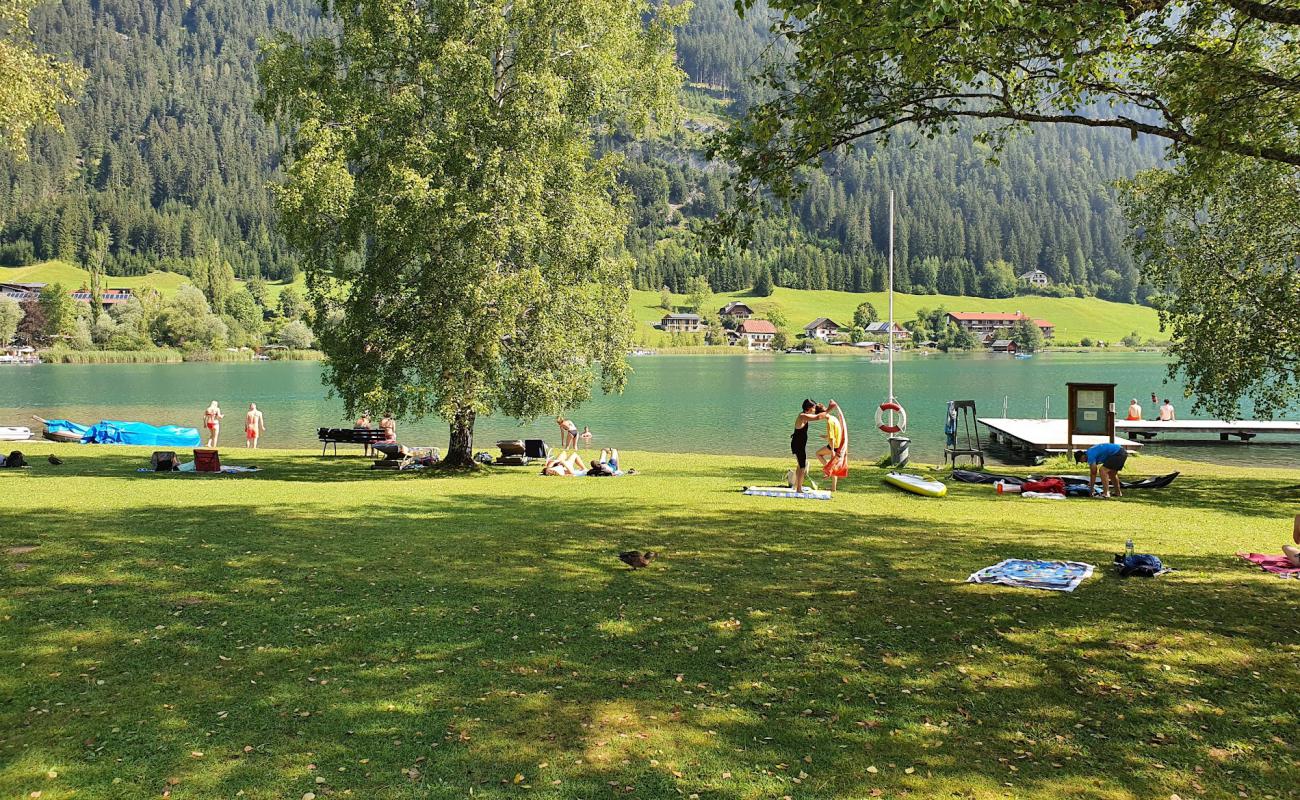 Photo of Strandbad Weissensee with grass surface