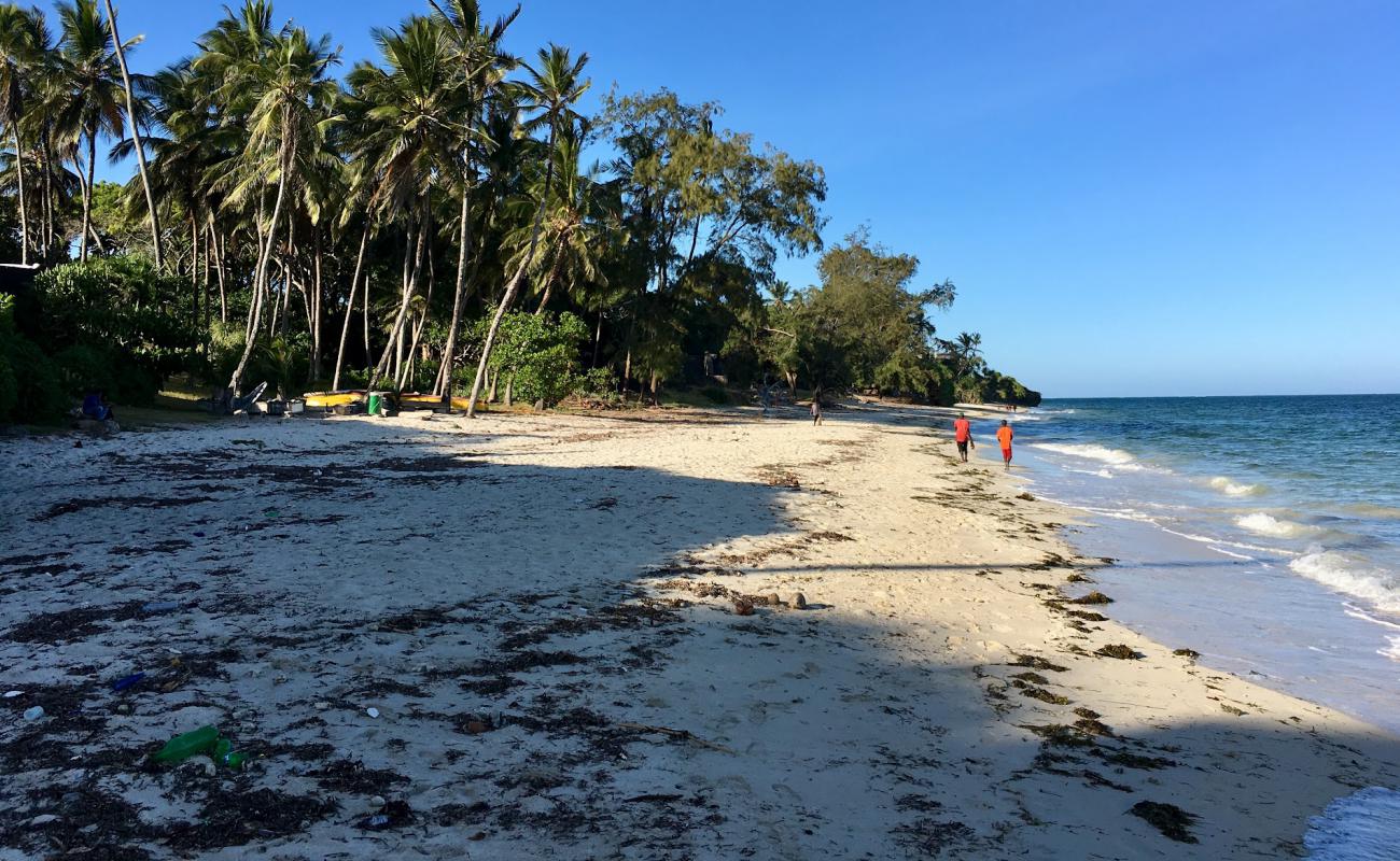 Photo of Mtwapa beach with bright sand surface