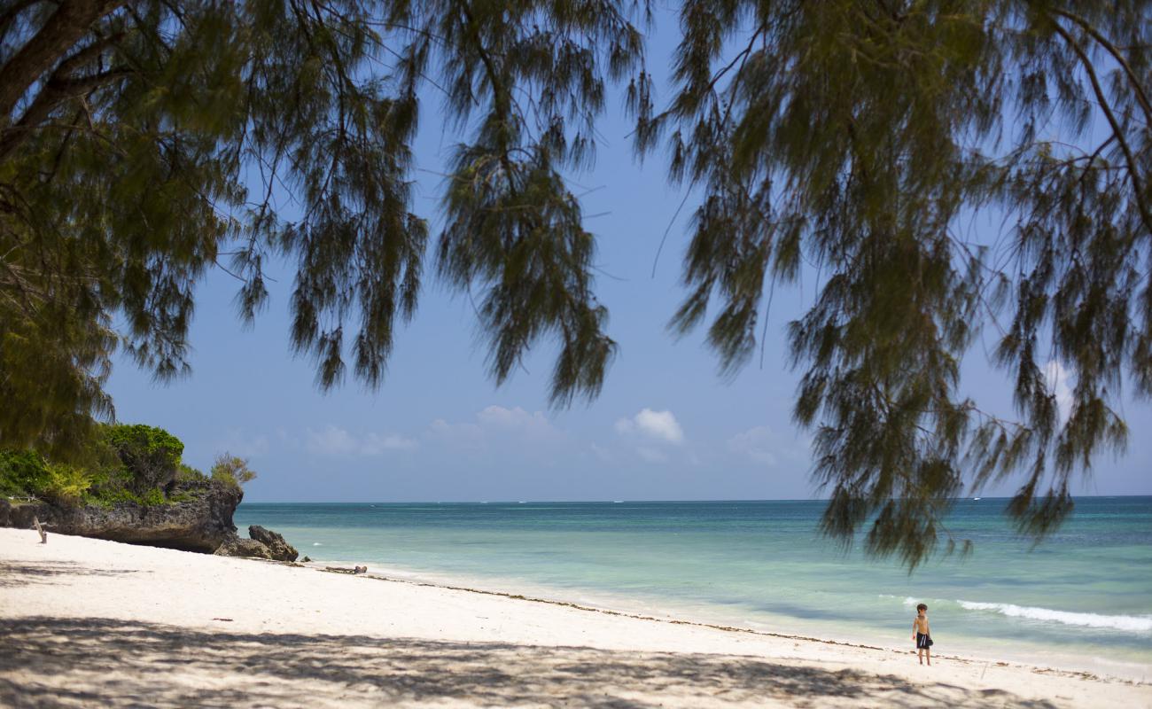 Photo of Kinondo Shwari Beach with bright sand surface