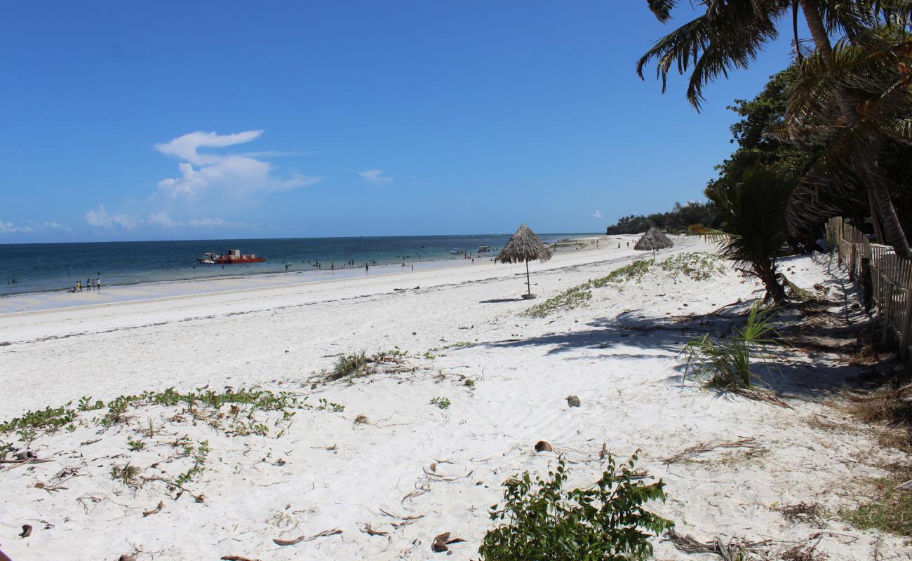 Photo of Nyali Beach (Mombasa) with bright sand surface