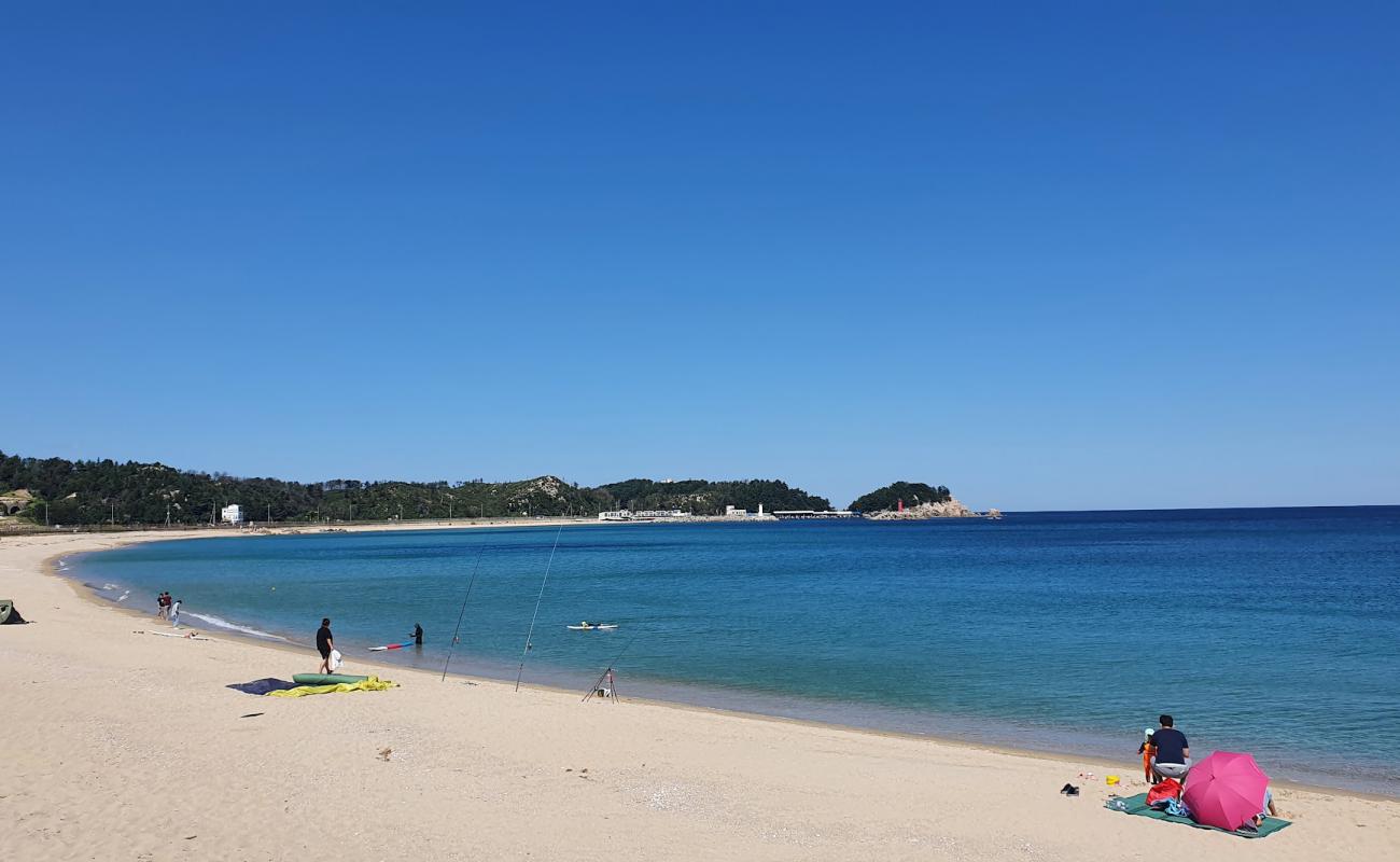 Photo of Gonghyeonjin Beach with bright sand surface