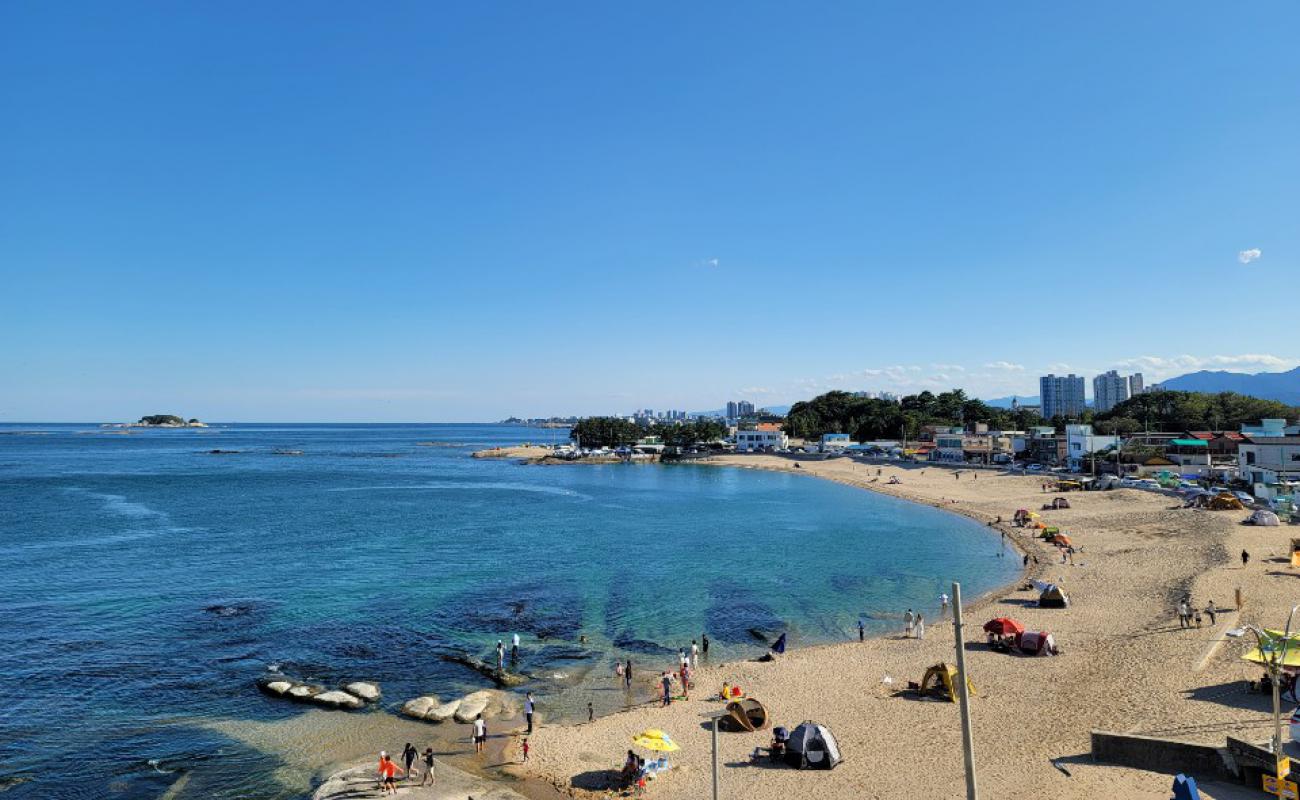 Photo of Cheonggan Beach with bright sand surface