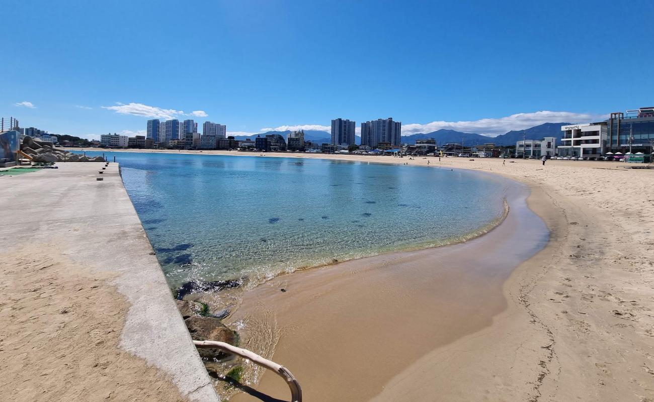 Photo of Tianjin Beach with bright sand surface