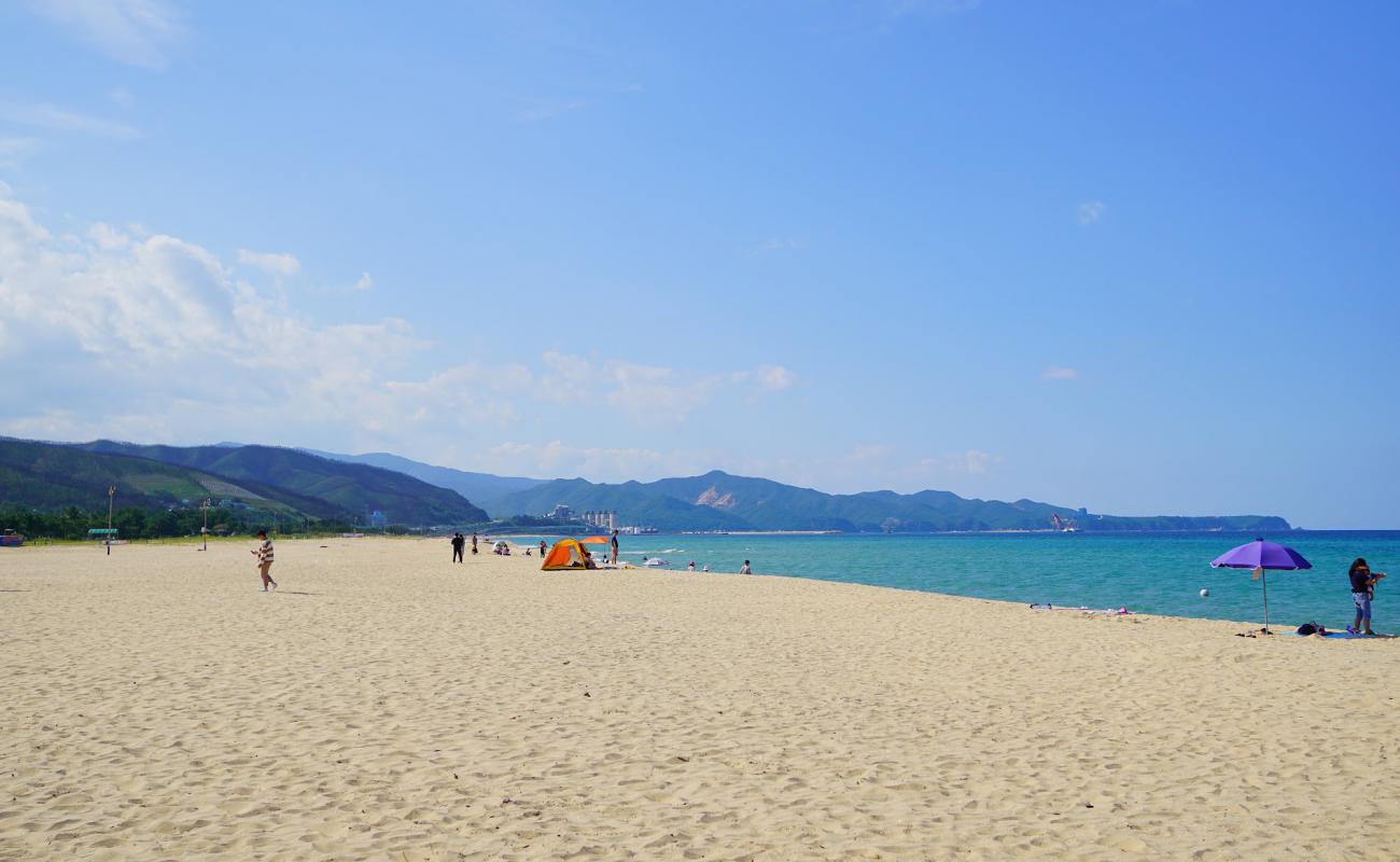 Photo of Mangsang Beach with bright sand surface