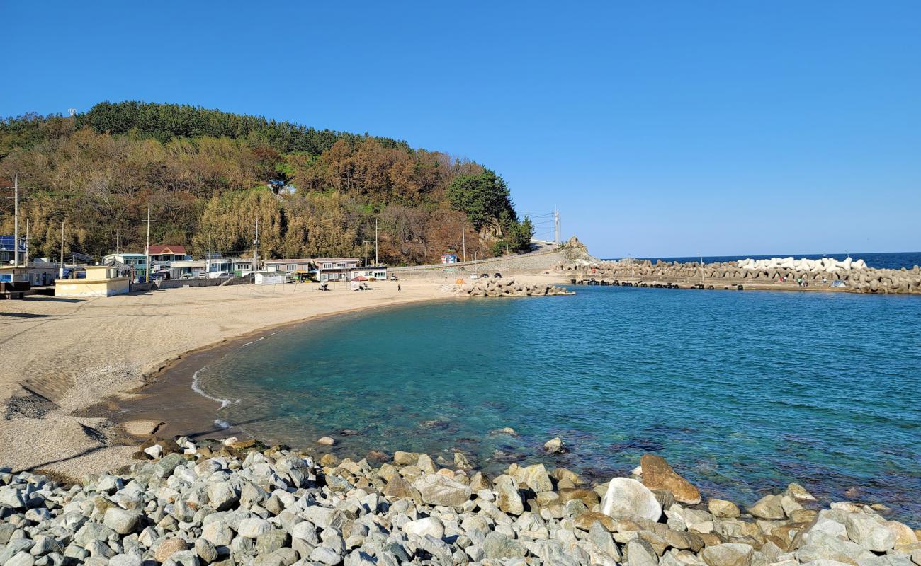 Photo of Obo Beach with bright sand surface