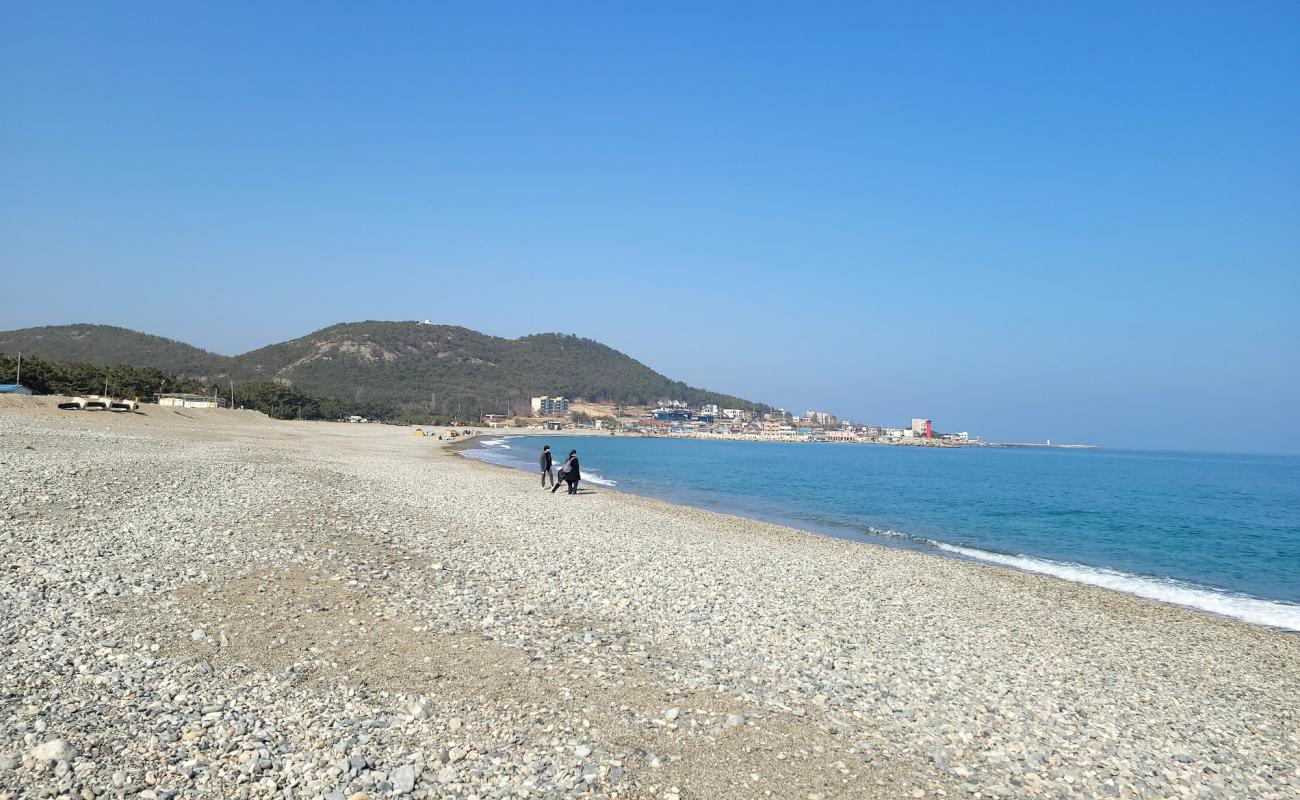 Photo of Jojorigan Beach with gray pebble surface