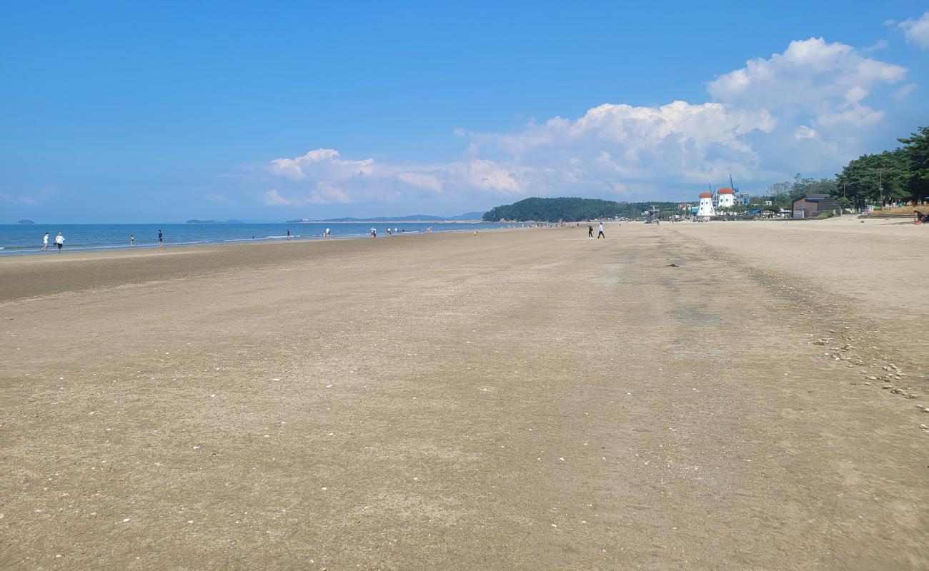 Photo of Chunjangdae Beach with bright sand surface