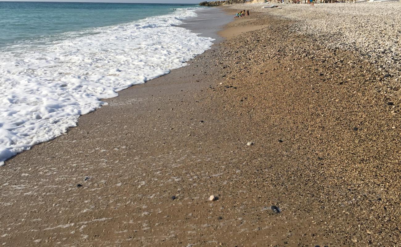 Photo of Okaibe Beach with light pebble surface