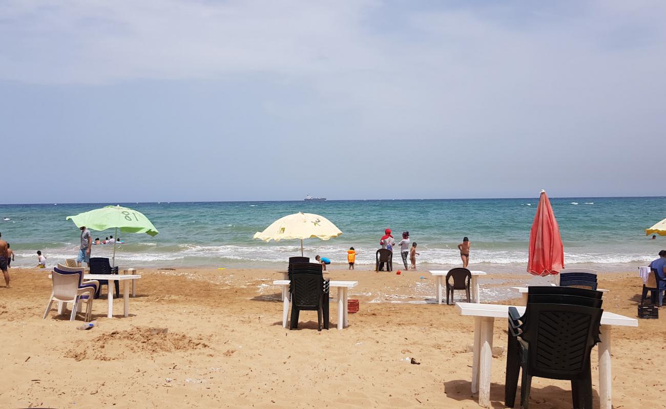 Photo of Ghazieyeh beach with bright sand surface