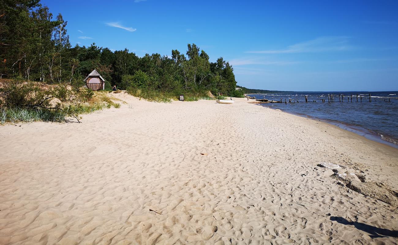 Photo of Melnsils beach with bright sand surface