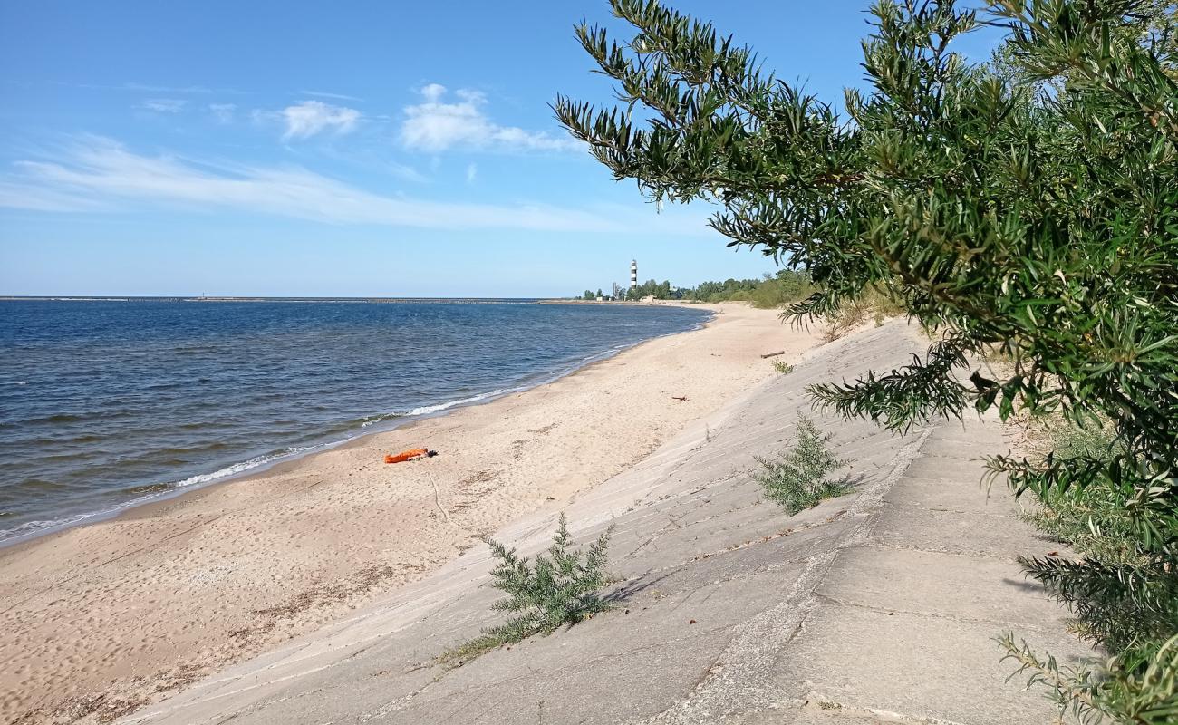 Photo of Daugavgrivas pludmale with bright sand surface