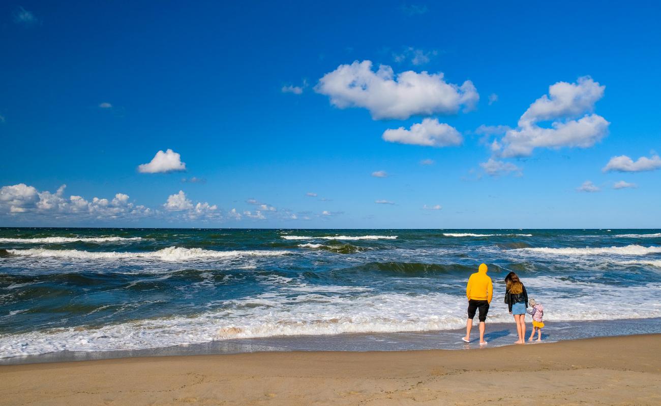 Photo of Karkles beach with bright sand surface