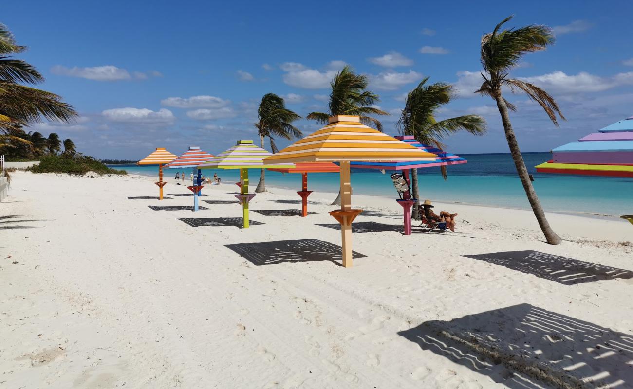 Photo of Coral beach with bright fine sand surface