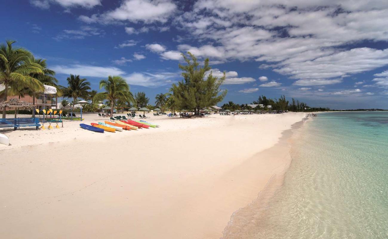 Photo of Churchill beach with bright fine sand surface