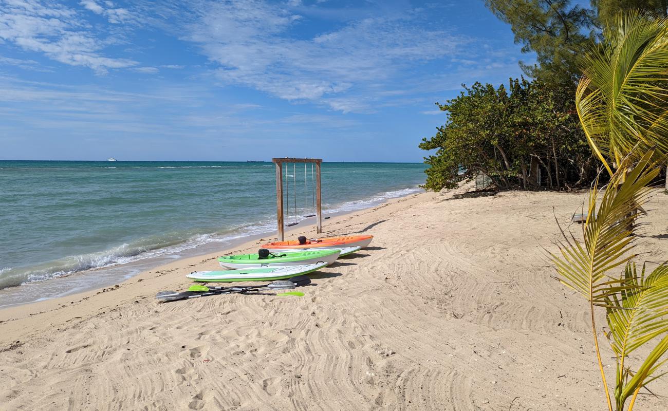 Photo of Adelaide beach with bright fine sand surface