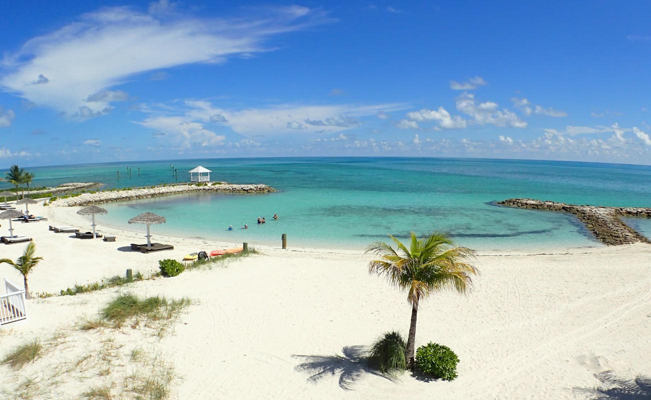 Photo of Treasure Cove beach with bright fine sand surface